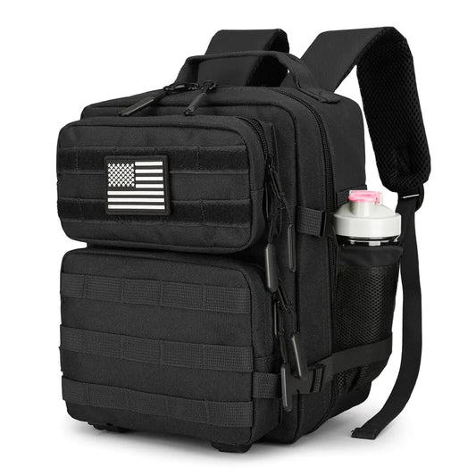 9L Mini Tactical Backpack for Men and Women Tactical Backpack Small for Hiking Small Tactical Bag(Black)