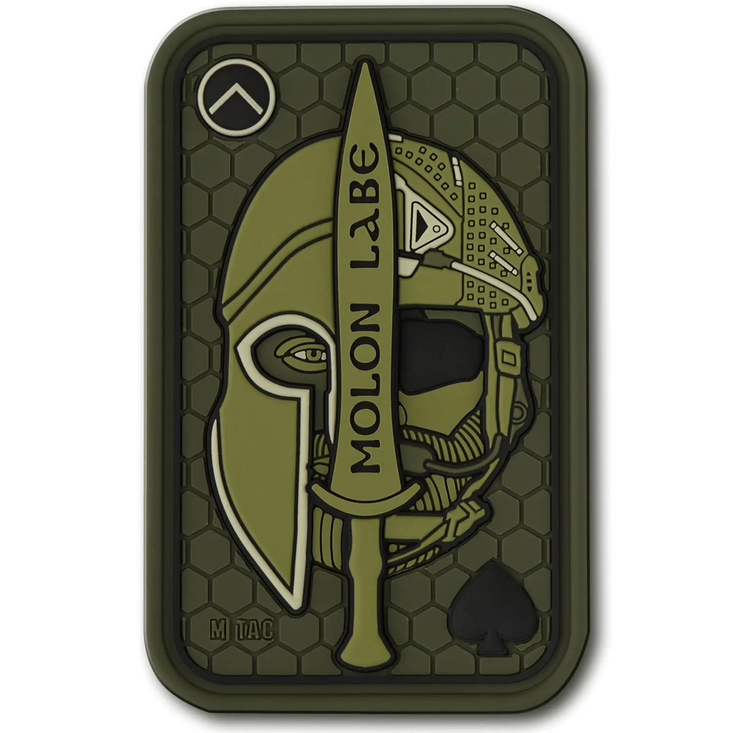 M-Tac Morale Patches Nordic Invasion - PVC 3D Military Tactical Patch Viking - Til Valhall (Olive)