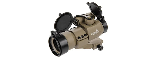 Lancer Tactical Airsoft Tactical Red/Green Dot Steel Optic Sight (Dark Earth)