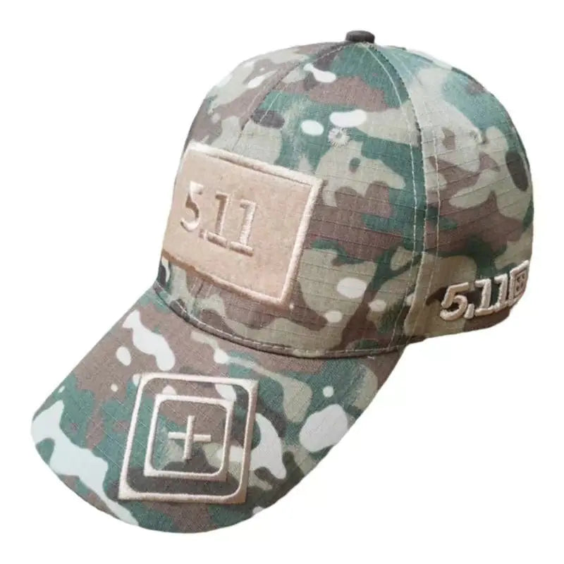 Tactical Camouflage Adjustable Baseball Cap for Outdoors