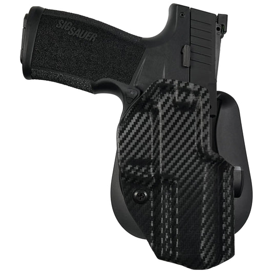 Maxtor Tactical OWB Paddle Holster fits Sig Sauer P322 (Right Carbon Fiber)