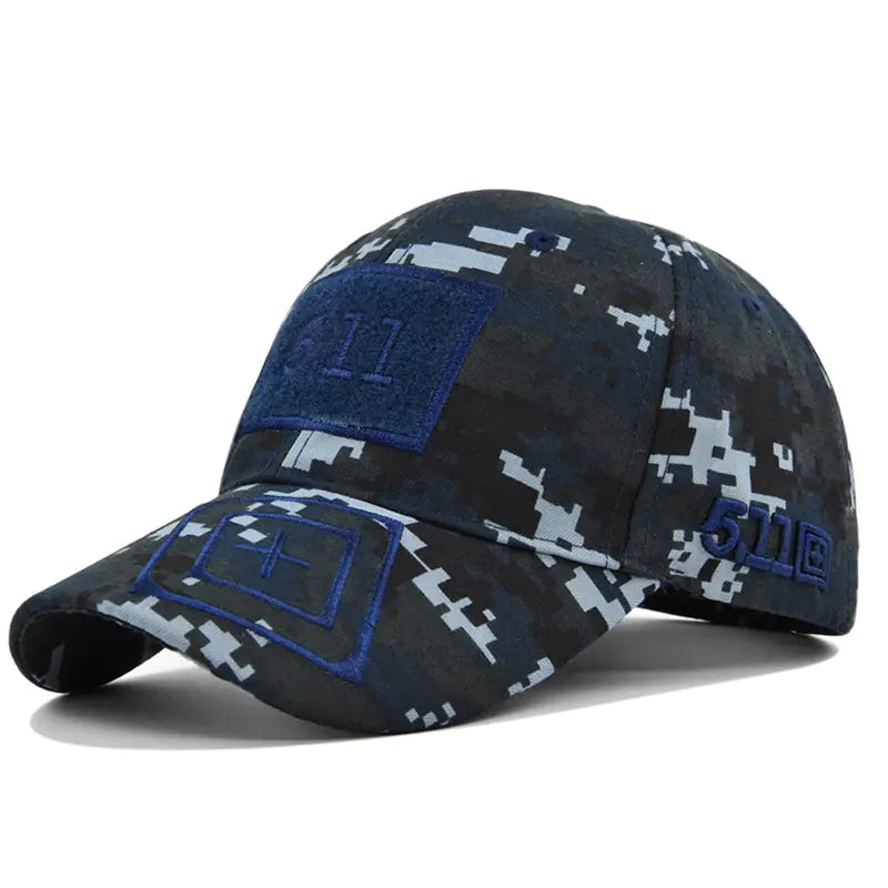Tactical Camouflage Adjustable Baseball Cap for Outdoors