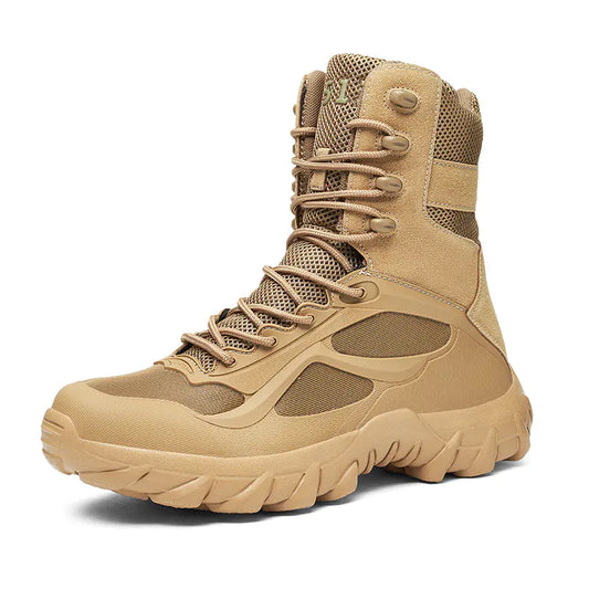Large High-Top Military Boots - Extra Size