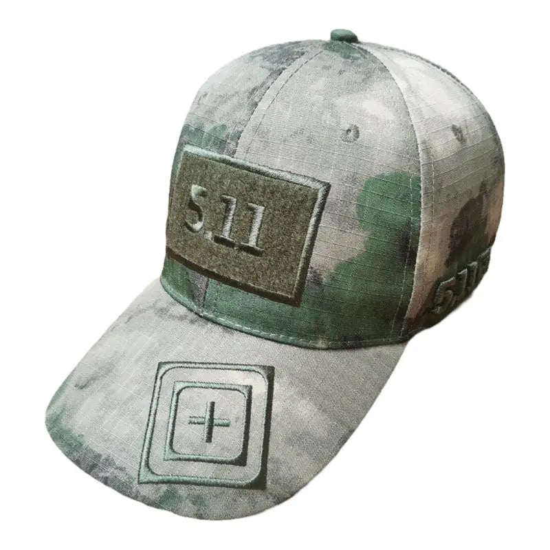 Tactical Camouflage Adjustable Baseball Cap for Outdoors