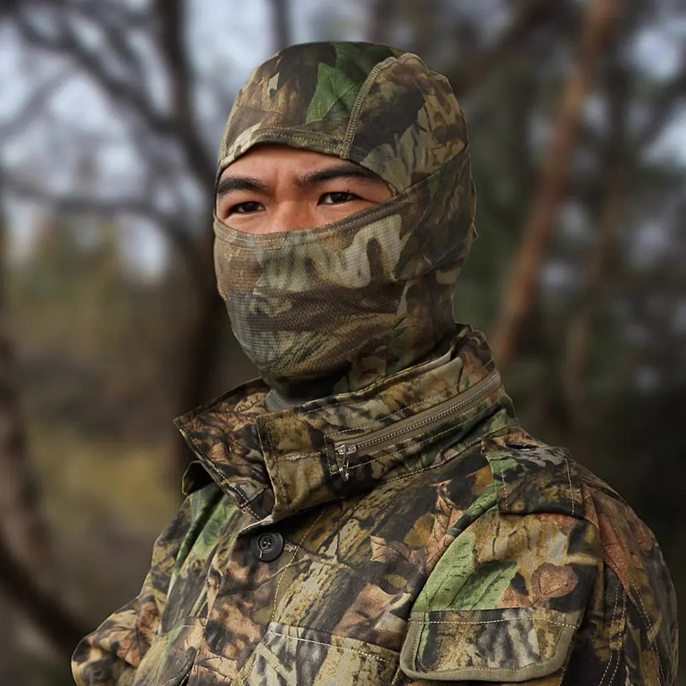Tactical Camouflage Motorcycle Headwear for Men