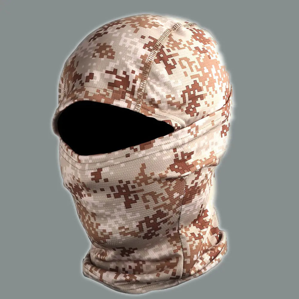 Tactical Camouflage Motorcycle Headwear for Men