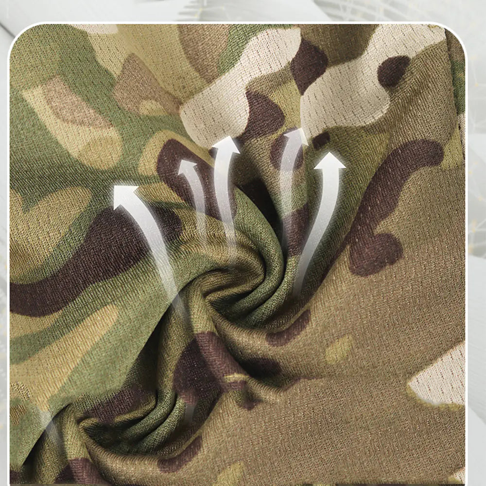 Tactical Camouflage Motorcycle Headwear for Men