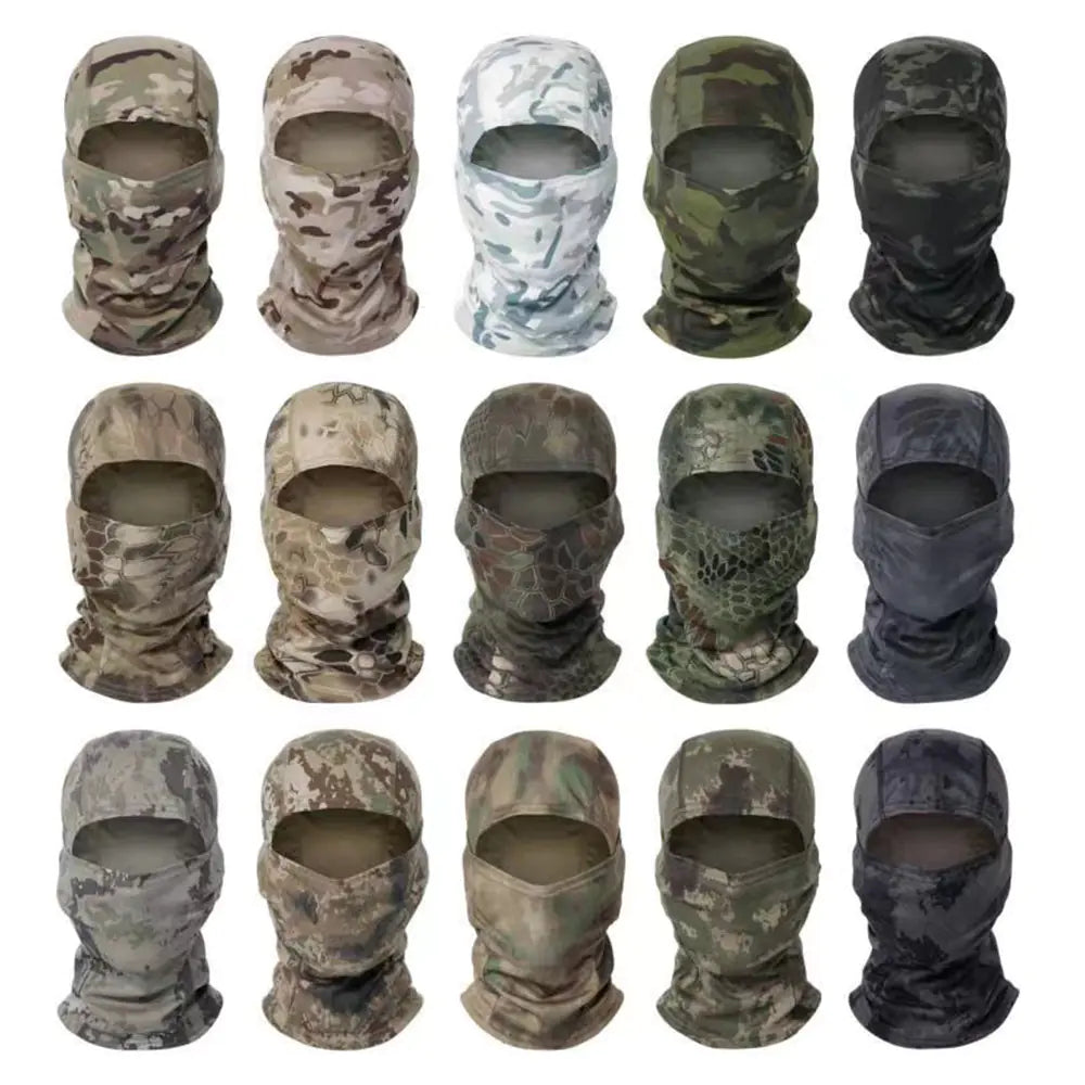 Tactical Camouflage Motorcycle Headwear for Men