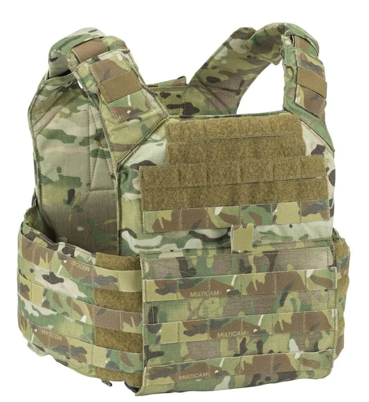 T3 Tomahawk Lightweight Tactical Vest Lightweight Tactical Vest Water-Resistant Police Vest and Security Vest for Security Professionals (Multicam)