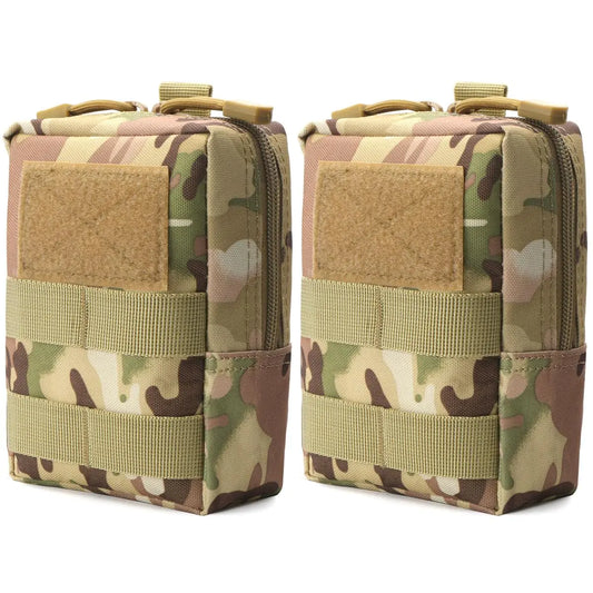 Camouflage Tactical Pouch 2PackCamo Tactical PouchesTactical Belt PouchTactical Molle PouchDuty Belt PouchMolle PouchesEDC PouchMolle Admin Pouch MolleGp PouchTactical Gear