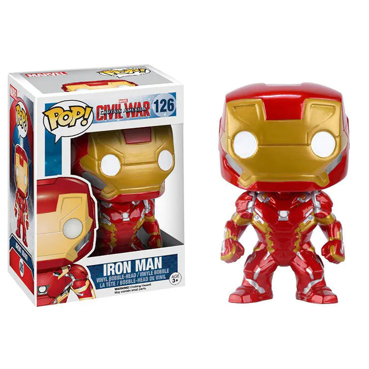 Funko Pop Marvel Avengers Iron Man Thor Spider-Man Figure